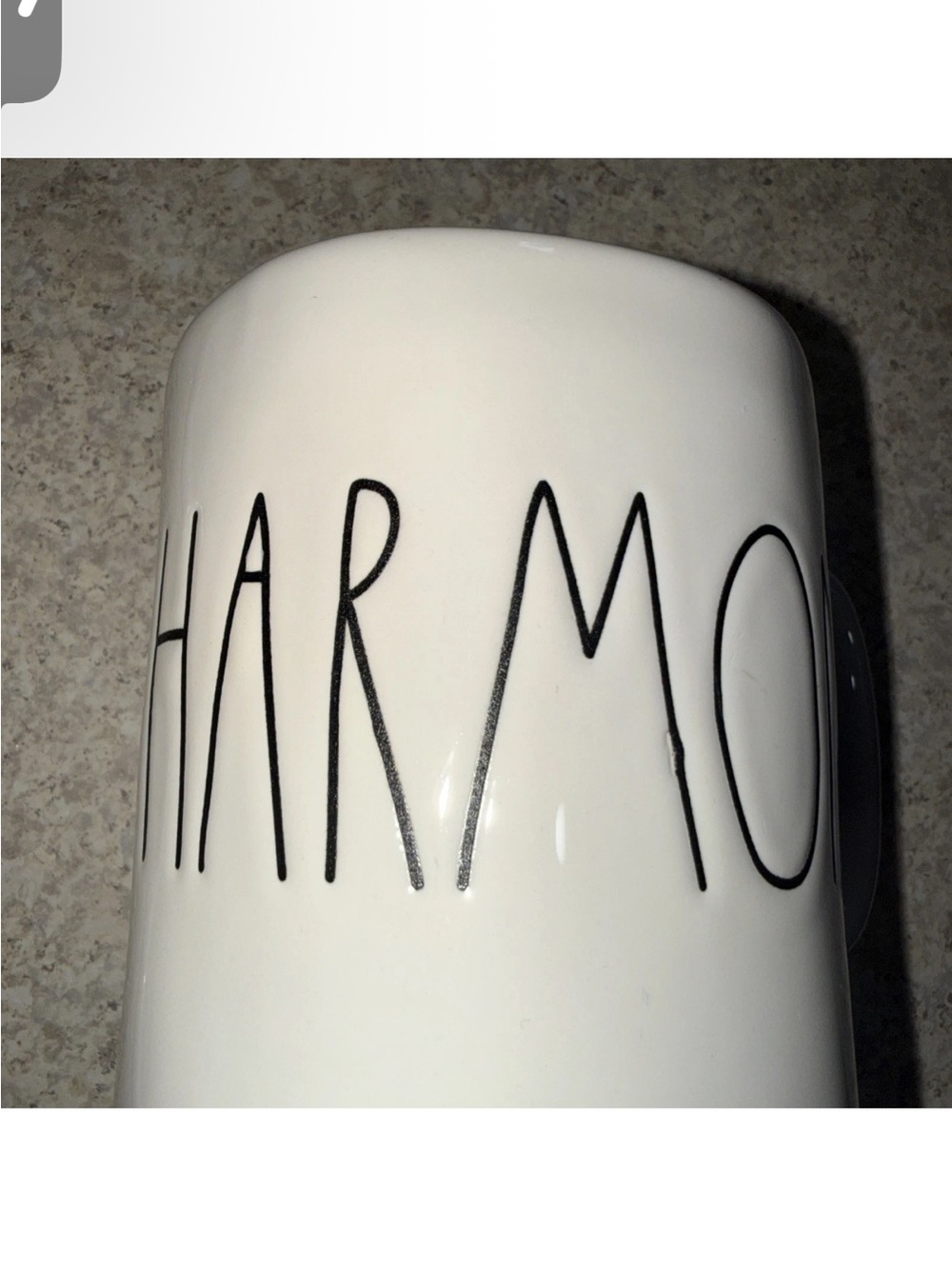 Rae Dunn Harmony Cup NWOT